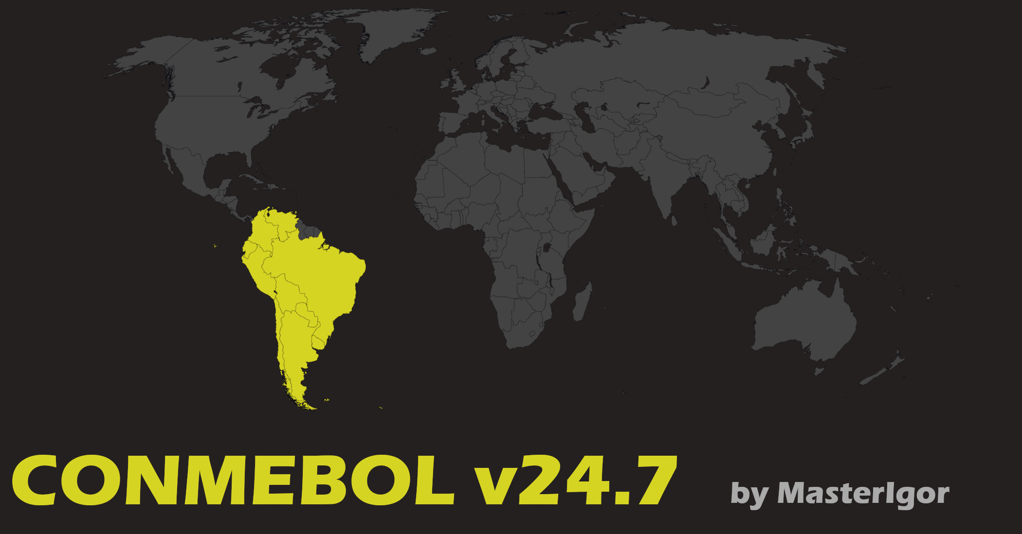 CONMEBOL Leagues for FM24 by MasterIgor v24.7