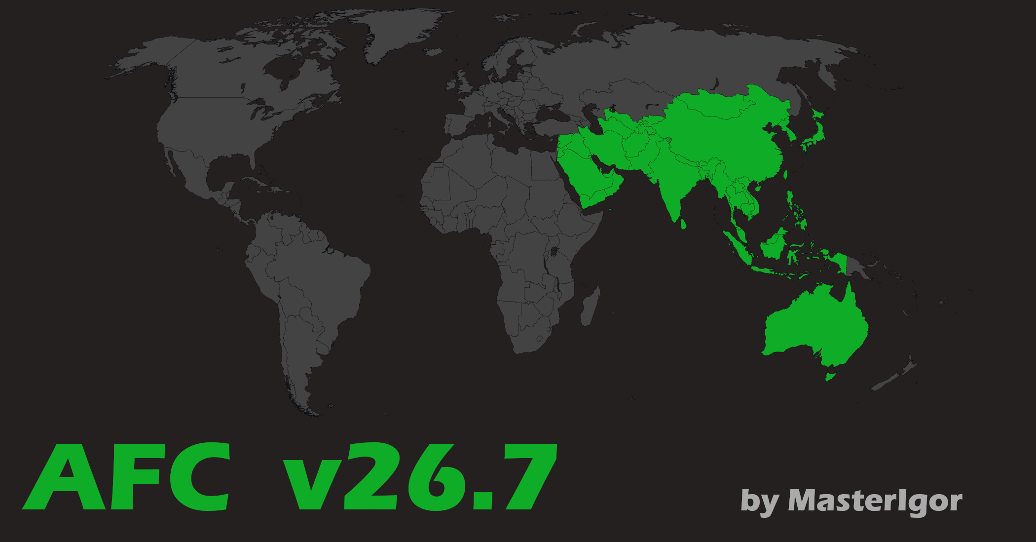 AFC Leagues for FM26 by MasterIgor v26.7 (men only)