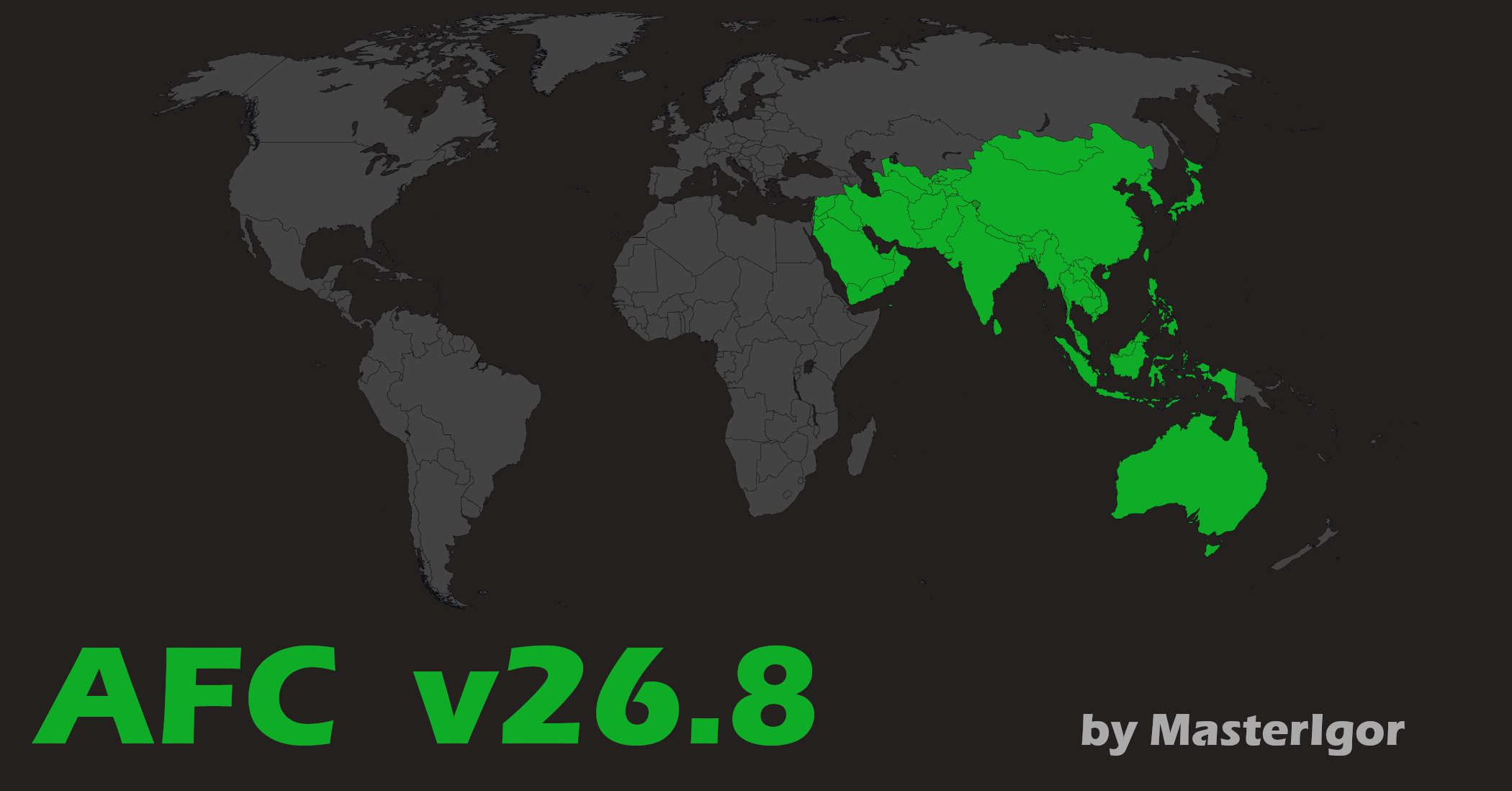 AFC Leagues for FM26 by MasterIgor v26.8 (men only)